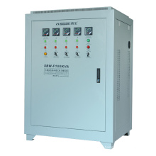 SBW-F Series Three-Phase Split-Phase Regulating Full-Automatic Compensated Voltage Stabilizer 100k